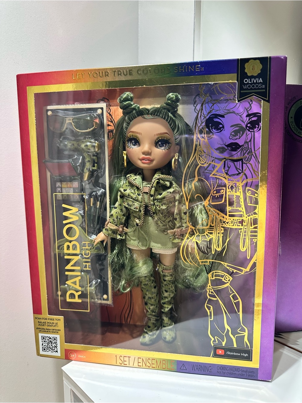 BNIB RARE Collectible Olivia Woods Rainbow High Doll Series 5